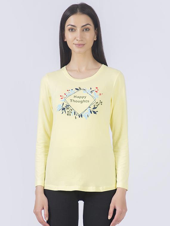 round neck graphic tee - 17351655 - Zoom Image - 1