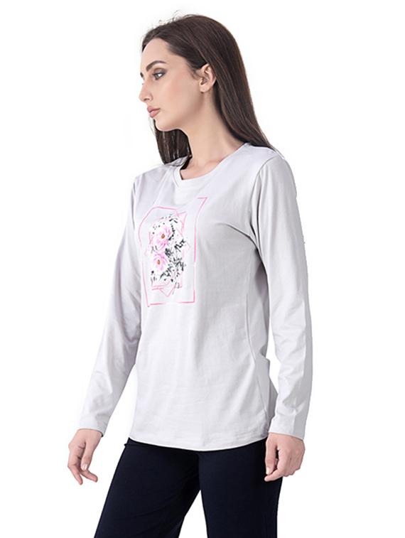 round neck graphic tee - 17351658 - Zoom Image - 2