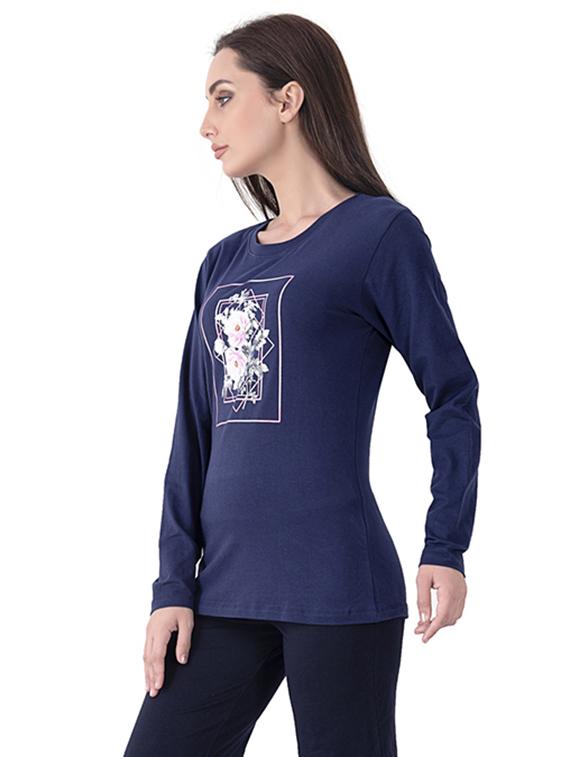 round neck graphic tee - 17351659 - Zoom Image - 2