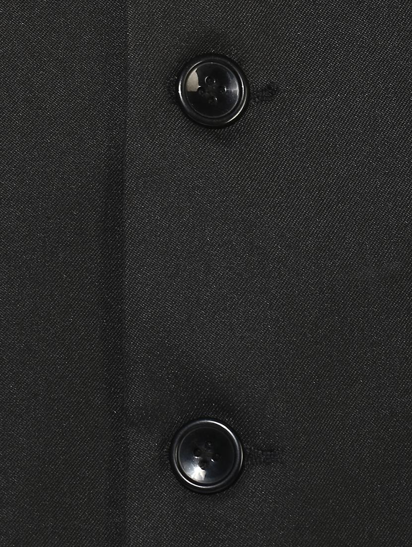 black solid nehru jacket - 17351755 - Zoom Image - 6
