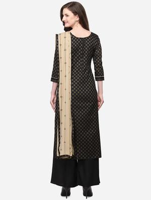 floral unstitched palazzo suit - 17352003 - Standard Image - 3