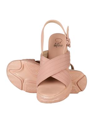 ketimporta by kin's stylish green casual wedges sandal - 129-23 - 17352338 - Standard Image - 4