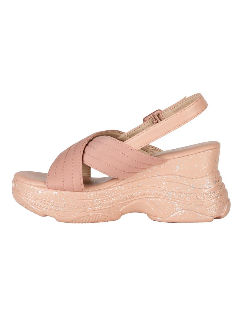 ketimporta by kin's stylish green casual wedges sandal - 129-23 - 17352338 - Zoom Image - 2