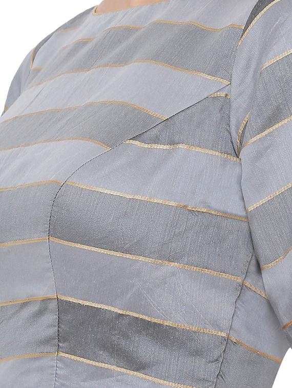 striped printed blouse - 17352640 - Zoom Image - 5