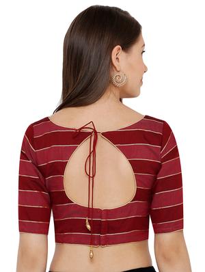 striped printed blouse - 17352641 - Standard Image - 3