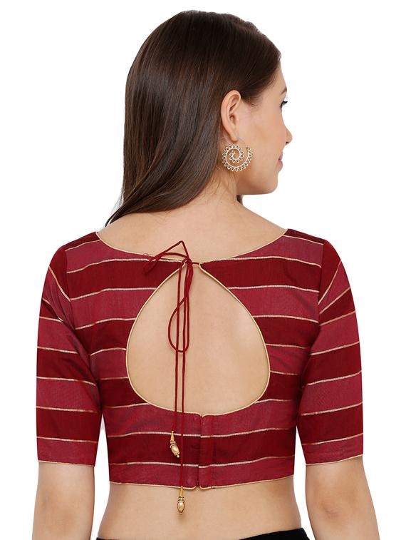 striped printed blouse - 17352641 - Zoom Image - 3