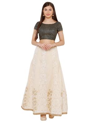 black art silk embroidered blouse - 17352658 - Standard Image - 4