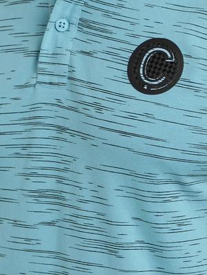 blue printed polo t-shirt - 17352859 - Standard Image - 5