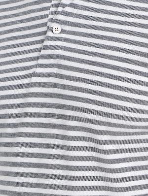 white striped collared t-shirt - 17352868 - Standard Image - 5