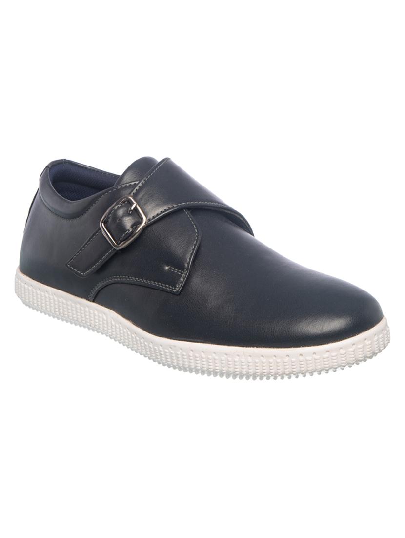navy slip on shoes - 17352878 - Zoom Image - 1