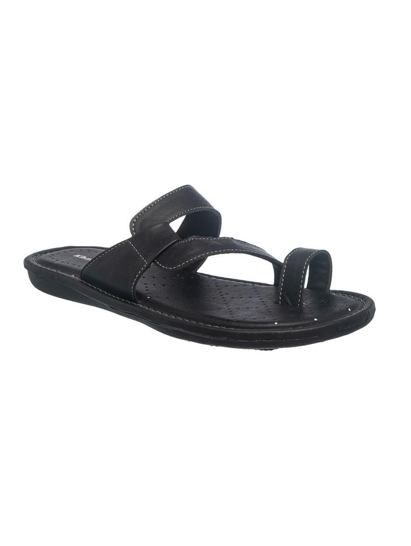 black slip on slippers - 17352894 - Zoom Image - 1