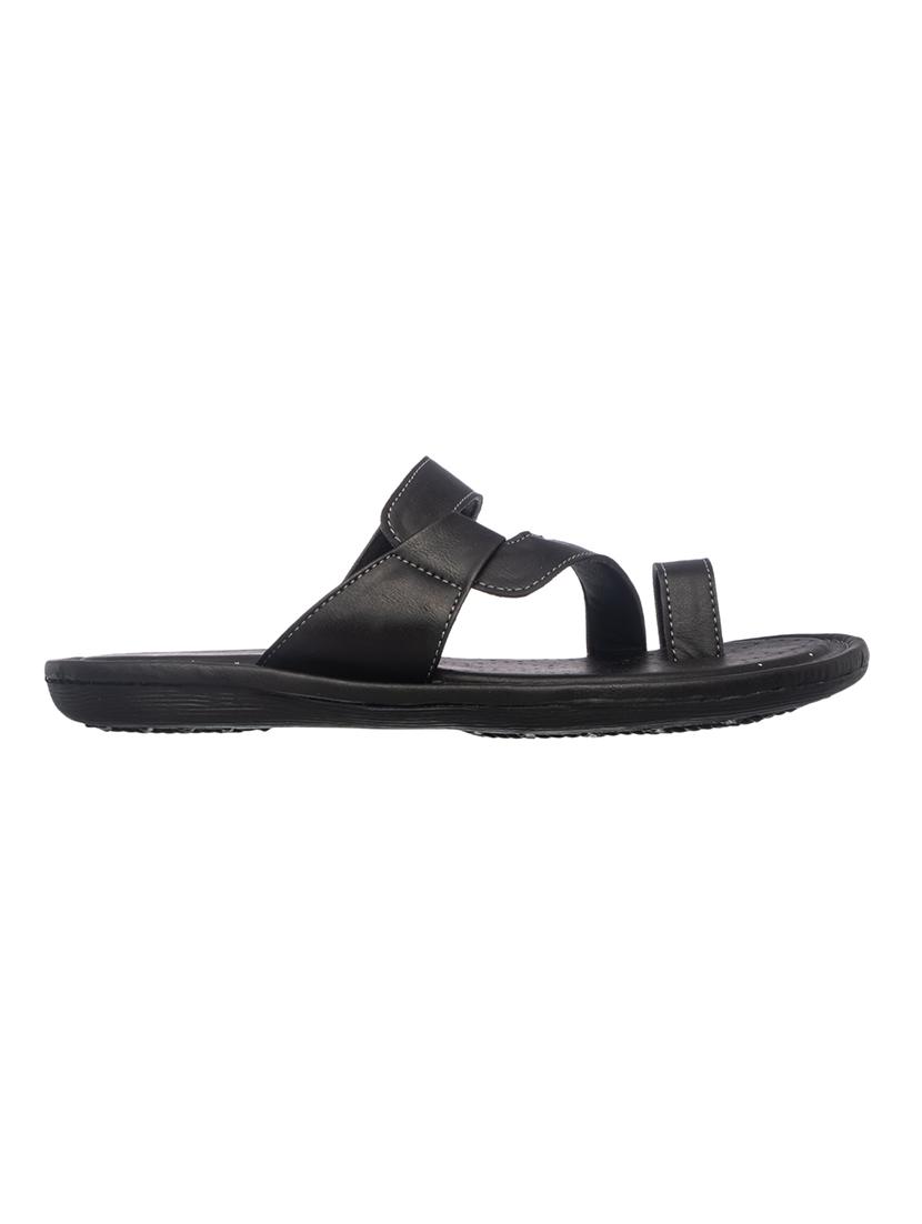 black slip on slippers - 17352894 - Zoom Image - 2