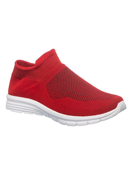red slip on sport shoes - 17352898 - Standard Image - 1