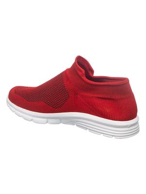 red slip on sport shoes - 17352898 - Standard Image - 3