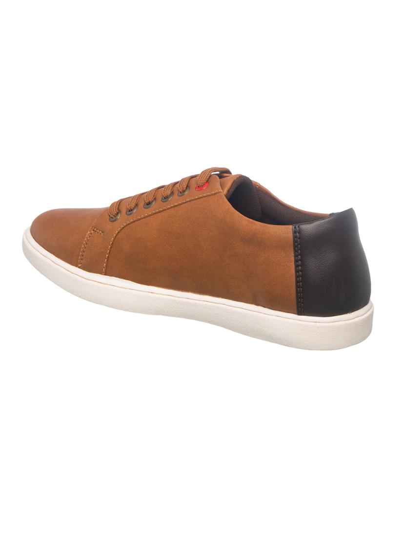 tan lace up sneakers - 17352904 - Zoom Image - 3