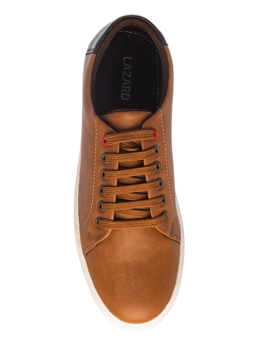 tan lace up sneakers - 17352904 - Zoom Image - 4