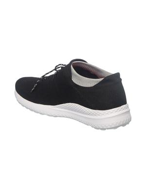 black lace up sneakers - 17352907 - Standard Image - 3