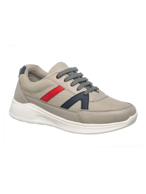 grey lace up casual shoes - 17352912 - Standard Image - 1