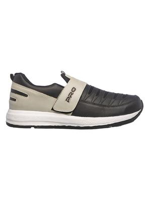black slip on casual shoes - 17352916 - Standard Image - 2