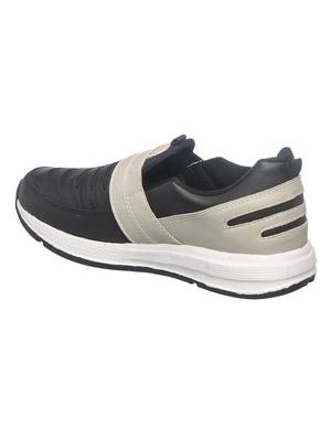 black slip on casual shoes - 17352916 - Standard Image - 3