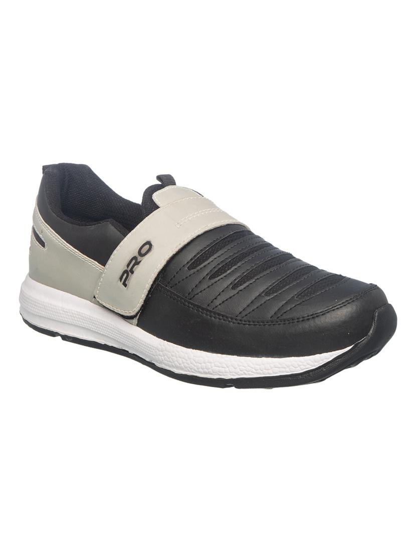 black slip on casual shoes - 17352916 - Zoom Image - 1