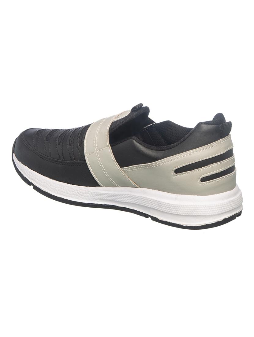 black slip on casual shoes - 17352916 - Zoom Image - 3