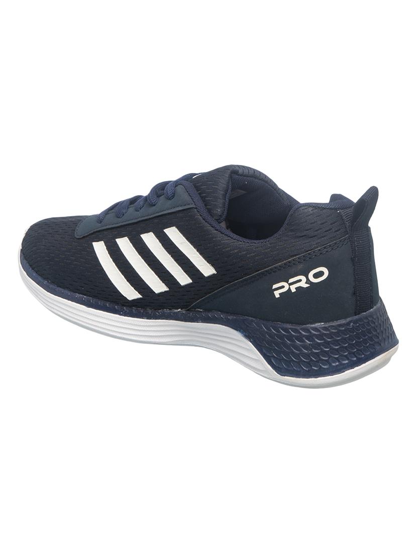 navy lace up sport shoes - 17352919 - Zoom Image - 3