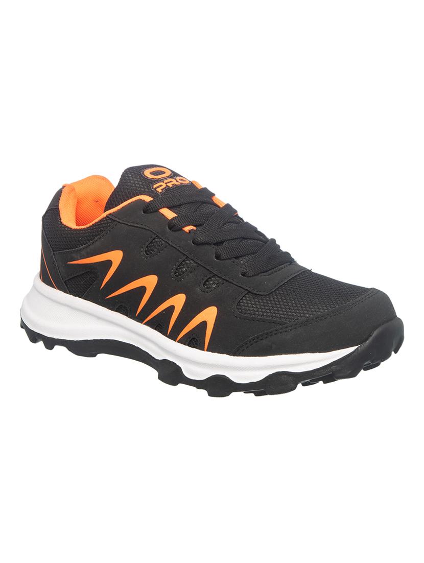black lace up sport shoes - 17352922 - Zoom Image - 1