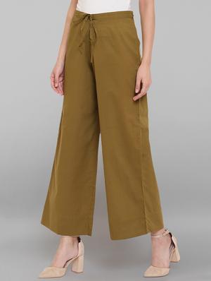 drawstring waist palazzo - 17353129 - Standard Image - 2