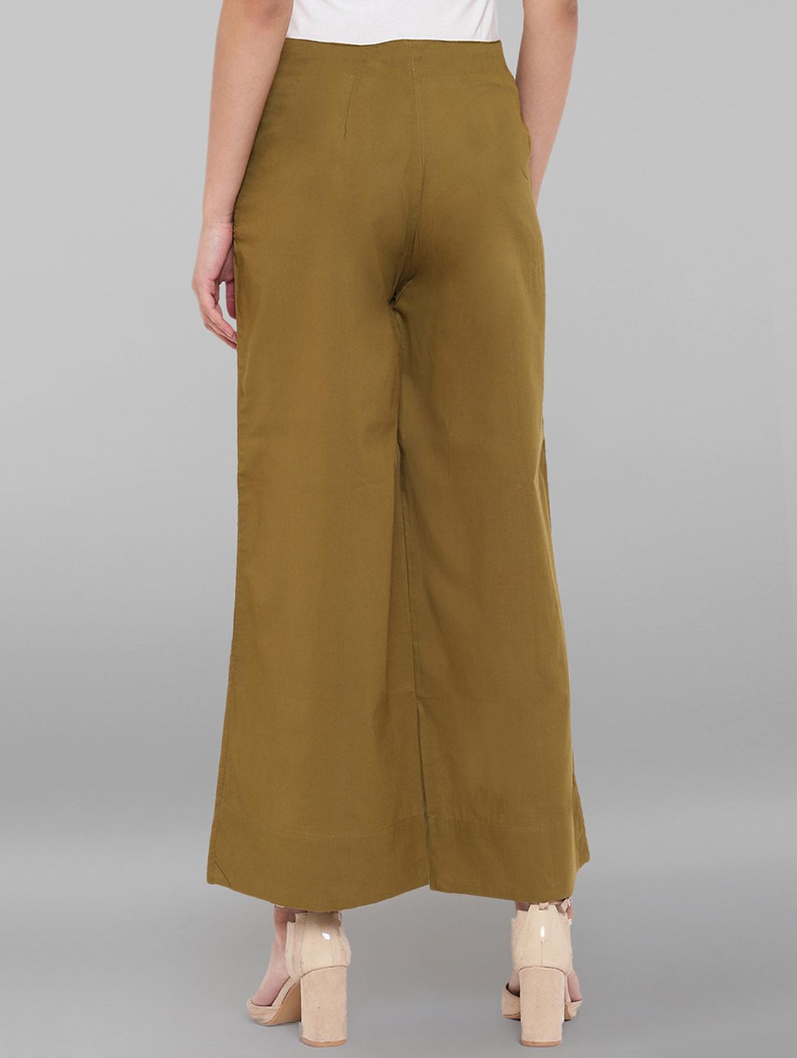 drawstring waist palazzo - 17353129 - Zoom Image - 3