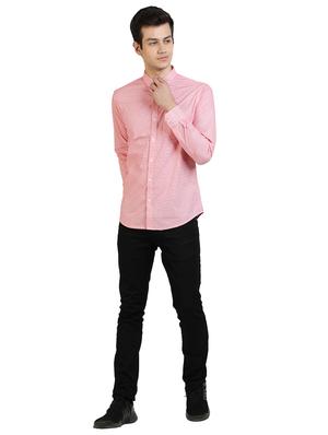 pink printed casual shirt - 17353252 - Standard Image - 4