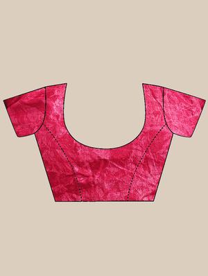 floral printed saree with blouse - 17353444 - Standard Image - 4