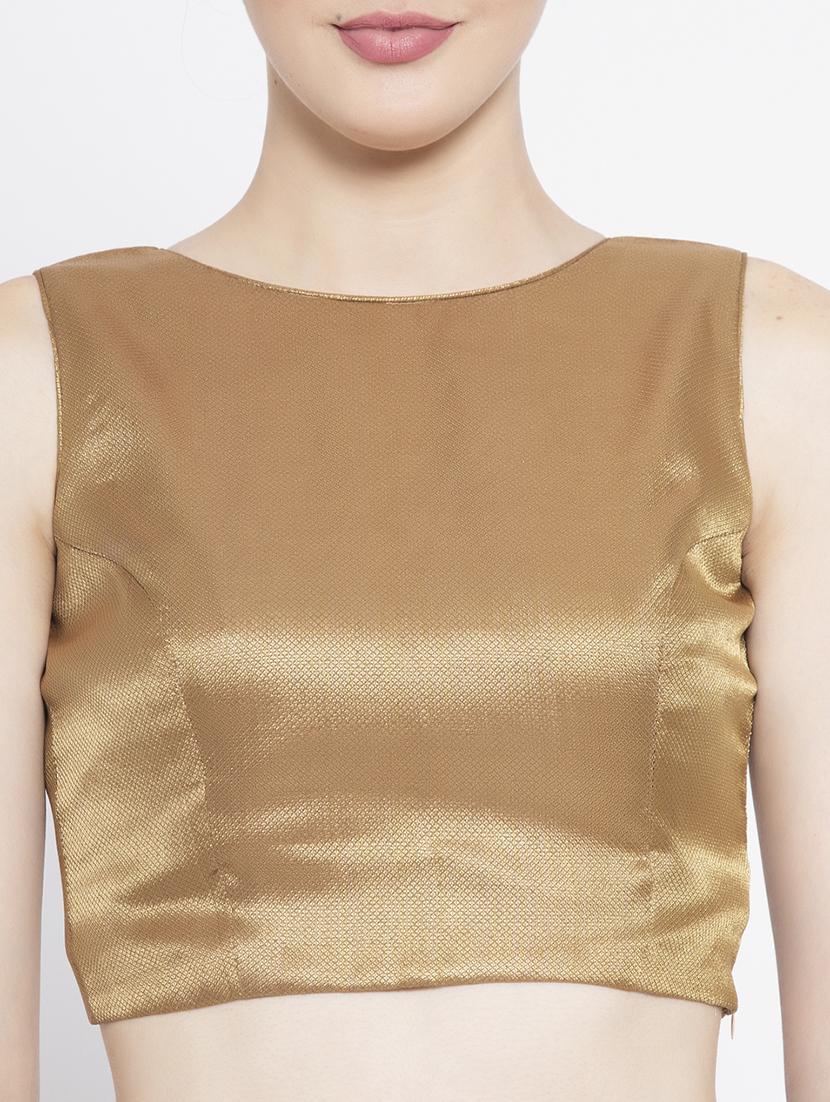 plain brocade blouse - 17353476 - Zoom Image - 5