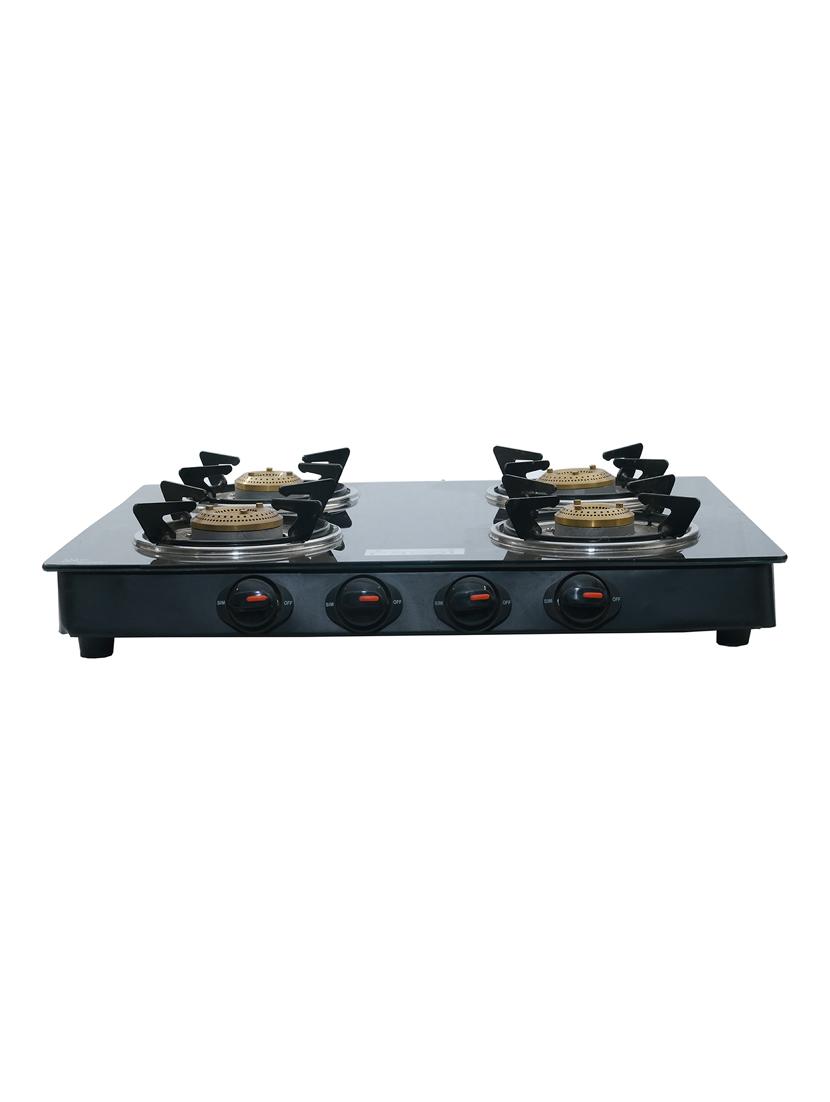 glass top 4 burner gas stove, manual ignition, - 17353900 - Zoom Image - 3