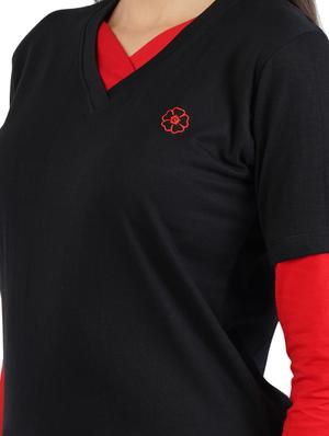 full sleeves solid tee - 17353965 - Standard Image - 5