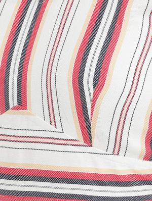 v neck striped dress - 17354315 - Standard Image - 4