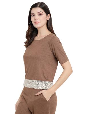 solid pajama nightwear set - 17354323 - Standard Image - 2