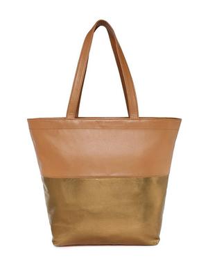 multi colored leatherette (pu) regular handbag - 17354498 - Standard Image - 2