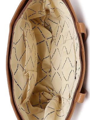 multi colored leatherette (pu) regular handbag - 17354498 - Standard Image - 3