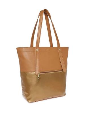 multi colored leatherette (pu) regular handbag - 17354498 - Standard Image - 4