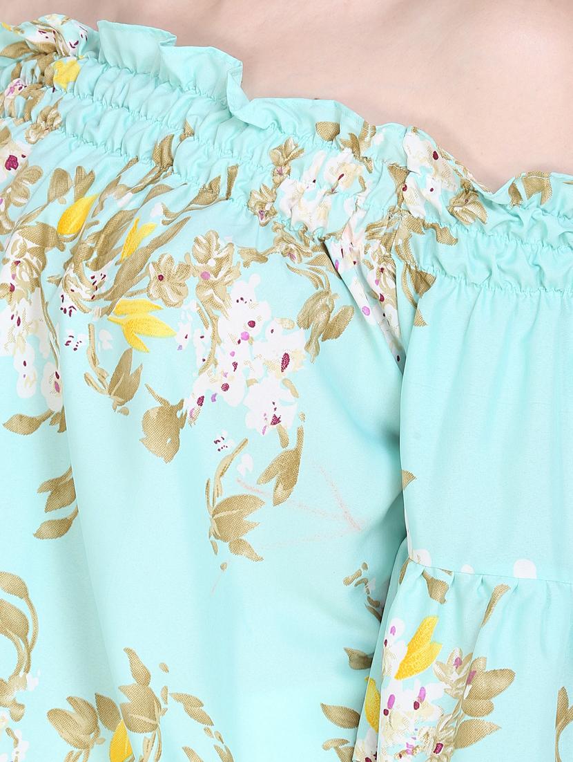 off shoulder floral top - 17355056 - Zoom Image - 5