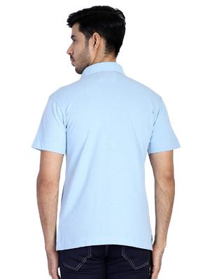 light blue solid casual shirt - 17355138 - Standard Image - 3