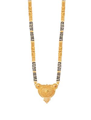 golden metal mangalsutra - 17355175 - Standard Image - 2