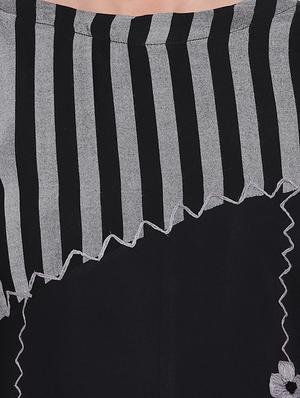striped straight kurta - 17355624 - Standard Image - 4