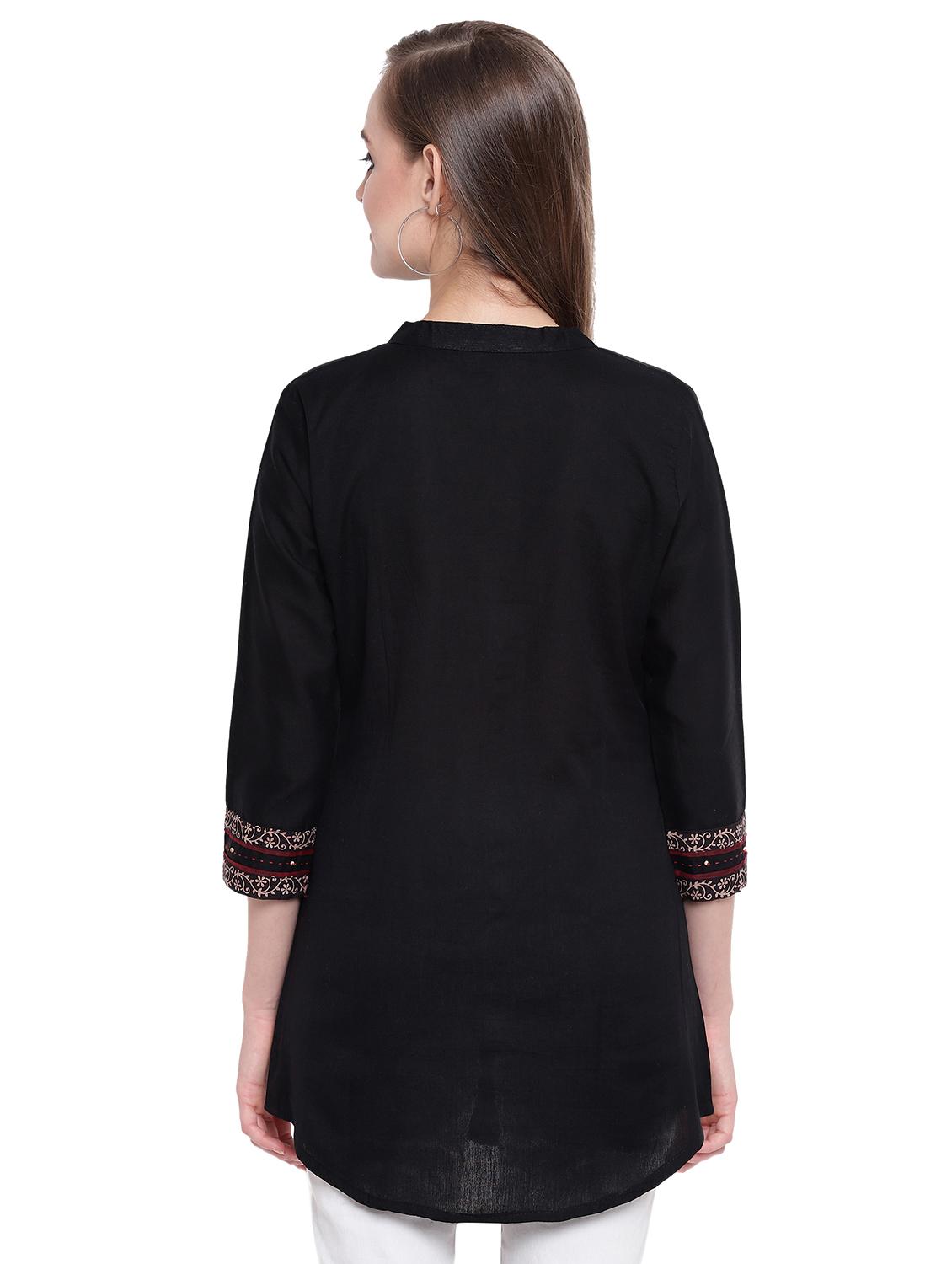 embroidered a-line kurti - 17355653 - Zoom Image - 2