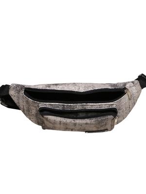 grey cotton utility bag - 17355958 - Standard Image - 3