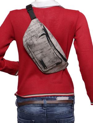 grey cotton utility bag - 17355958 - Standard Image - 5
