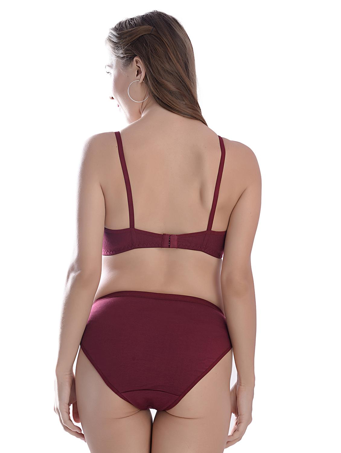 set of 2 laced bra and panty set - 17356045 - Zoom Image - 9