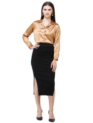 long sleeves satin shirt - 17356126 - Standard Image - 5