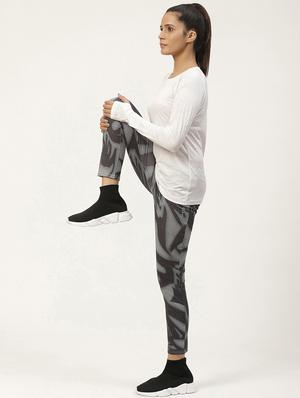 printed track pants - 17356270 - Standard Image - 4
